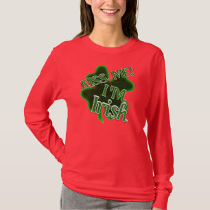 St. Patrick's Day - Kus me, ik ben Iers T-shirt