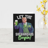St Patricks Day laat de Shenanigans beginnen met T Kaart (Gele Bloem)