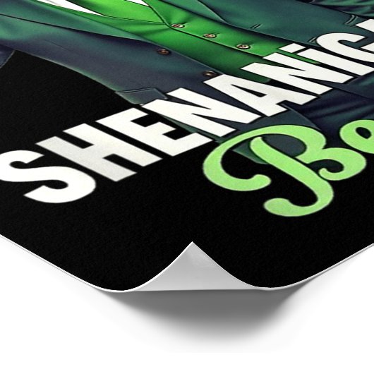 St Patricks Day laat de Shenanigans beginnen met T Poster (Hoek)