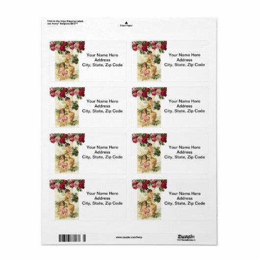 St. Patrick's Day Labels (Full Sheet)