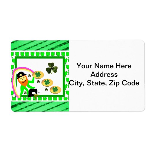 St. Patrick's Day Labels (Voorkant)