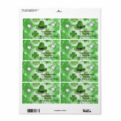 St. Patrick's Day Labels (Full Sheet)