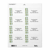 St. Patrick's Day Labels Leprechaun (Full Sheet)