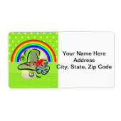 St. Patrick's Day Labels Rainbow (Voorkant)