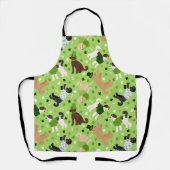 St. Patrick's Day Labradoodle/Goldendoedle Schort (Voorkant)