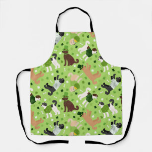 St. Patrick's Day Labradoodle/Goldendoedle Schort