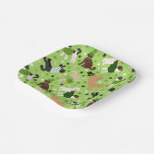 St. Patrick's Day Labradoodle / Goldendoodle Papieren Bordje (Gebogen)