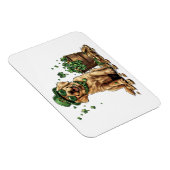 St. Patrick's Day Labrador Retriever Dog Magneet (Rechterzijde)