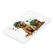 St. Patrick's Day Labrador Retriever Dog Magneet (Linkerzijde)