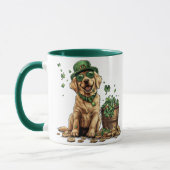 St. Patrick's Day Labrador Retriever Dog Mok (Links)