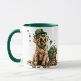 St. Patrick's Day Labrador Retriever Dog Mok