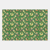 St. Patrick's Day Lad & Lass inpakpapier (Voorkant 3)