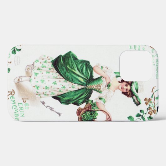St. Patrick's Day Lady,  Case-Mate iPhone Case (Achterkant (horizontaal))