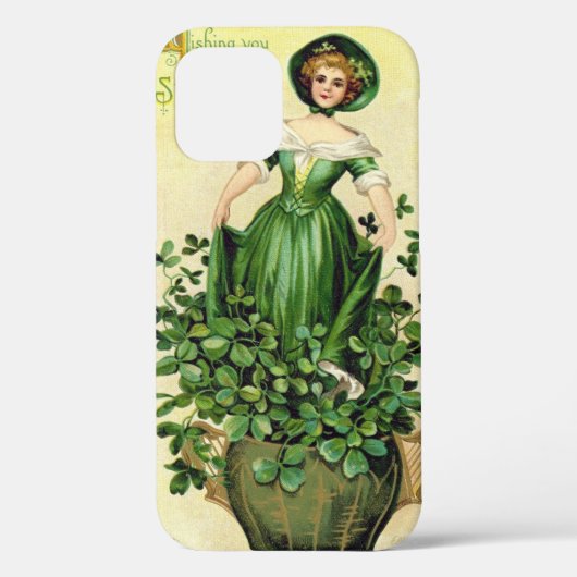 St. Patrick's Day Lady,  Case-Mate iPhone Case (Achterkant)