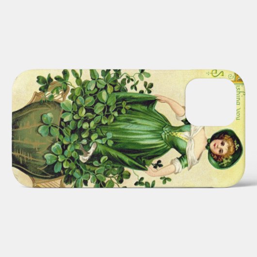 St. Patrick's Day Lady,  Case-Mate iPhone Case (Achterkant (horizontaal))
