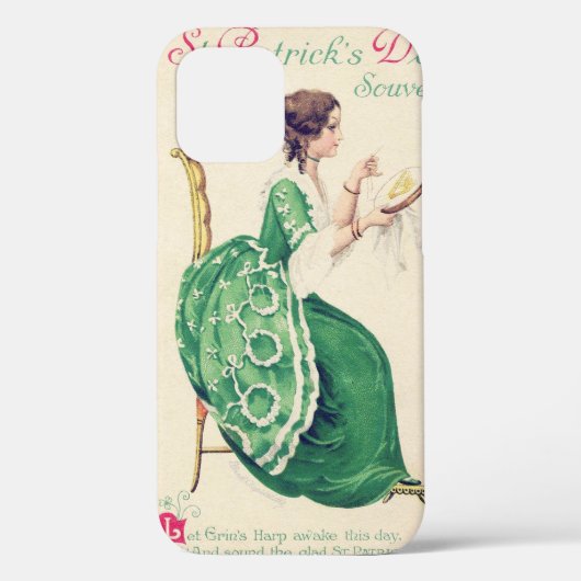 St. Patrick's Day Lady,  Case-Mate iPhone Case (Achterkant)
