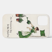 St. Patrick's Day Lady,  Case-Mate iPhone Case (Achterkant (horizontaal))