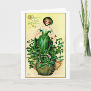 St. Patrick's Day Lady, Kaart