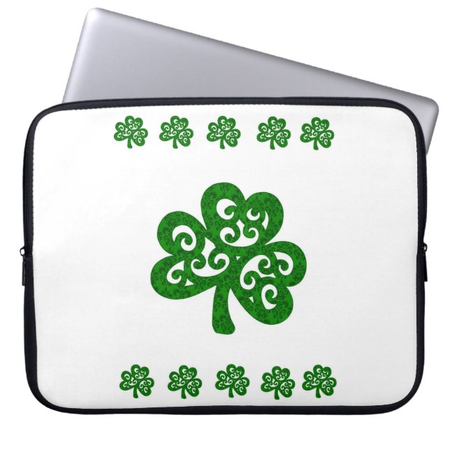 St. Patrick's Day Laptop Slaap Sleeve (Voorkant)