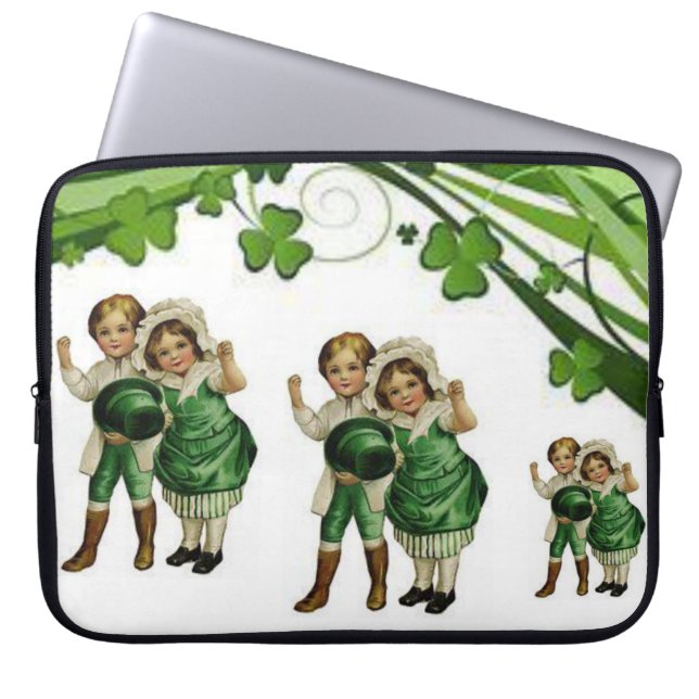 St. Patrick's Day Laptop Slaap Sleeve (Voorkant)