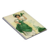 St. Patrick's Day Lass, Lucky Shamrocks Notitieboek (Rechterzijde)