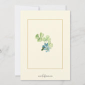 St. Patrick's Day Lassie met Hoefijzer Feestdagenkaart (Achterkant)