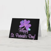 **ST PATRICK'S DAY** LATEN WE "ONZE LIEFDE" VIEREN KAART (Voorkant)