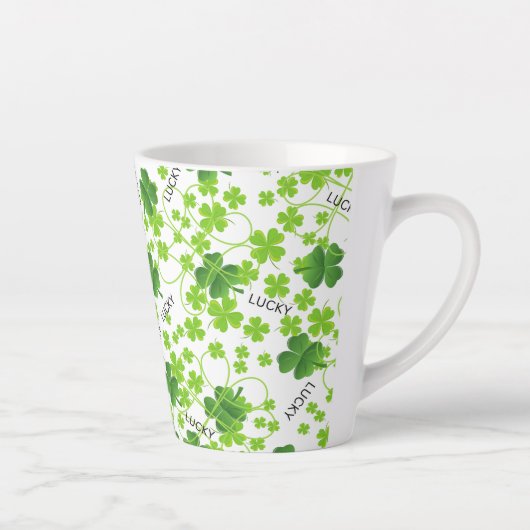 "St. Patrick's Day" Latte Mok (Rechts)