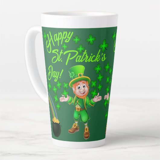 St. Patrick's Day Latte Mok (Linkerhoek)