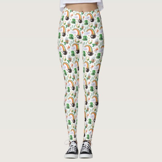 St. Patrick's Day Leggings (Voorkant)