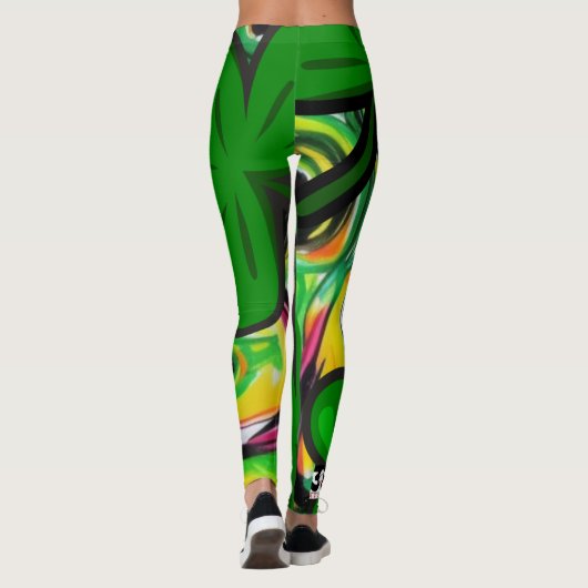 St. Patrick's Day Leggings (Achterkant)