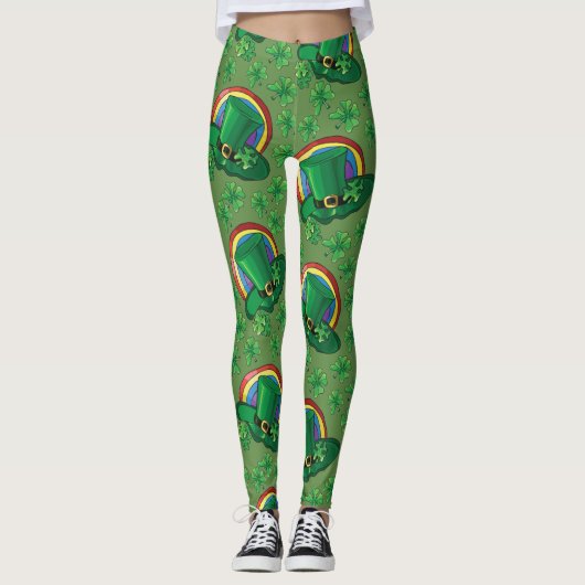 St. Patrick's Day Leggings (Voorkant)