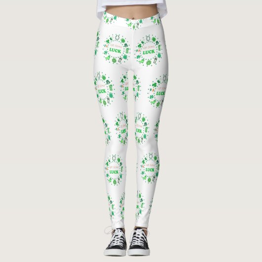 St. Patrick's Day Leggings (Voorkant)