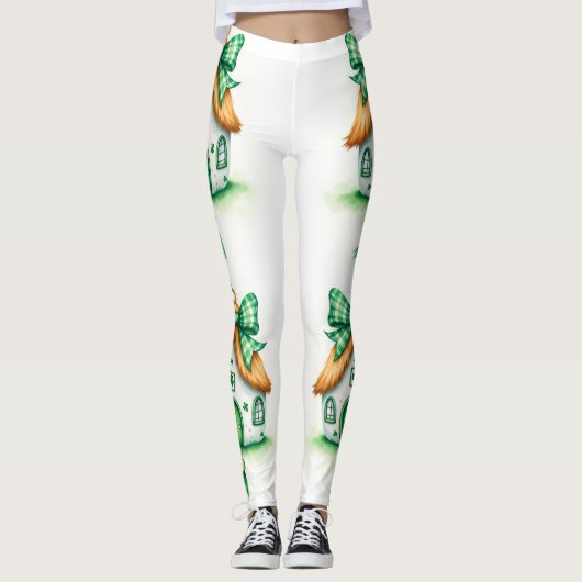 St. Patrick's Day Leggings (Voorkant)