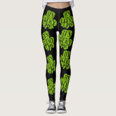 St Patrick's Day leggings voor vrouwen (Voorkant)