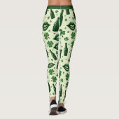 St. Patrick's Day Legs o' Gold Leggings (Achterkant)