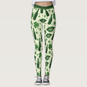 St. Patrick's Day Legs o' Gold Leggings (Voorkant)