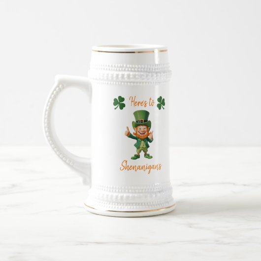 St Patrick's Day-Leprechaun- Bierpul (Links)