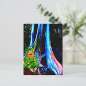 ST. PATRICK'S DAY LEPRECHAUN EN FEE FEESTDAGENKAART (Staand voorkant)