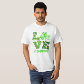 St Patricks Day Leprechaun Face T-shirt (Voorkant volledig)