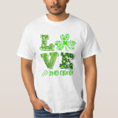 St Patricks Day Leprechaun Face T-shirt (Voorkant)