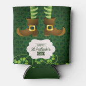 St. Patrick's Day Leprechaun Legs Koelbox Blikjeskoeler (Voorkant)