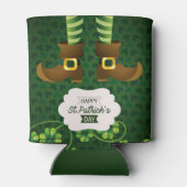 St. Patrick's Day Leprechaun Legs Koelbox Blikjeskoeler (Achterkant)