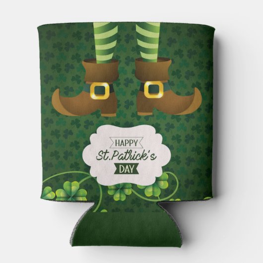 St. Patrick's Day Leprechaun Legs Koelbox Blikjeskoeler (Achterkant)