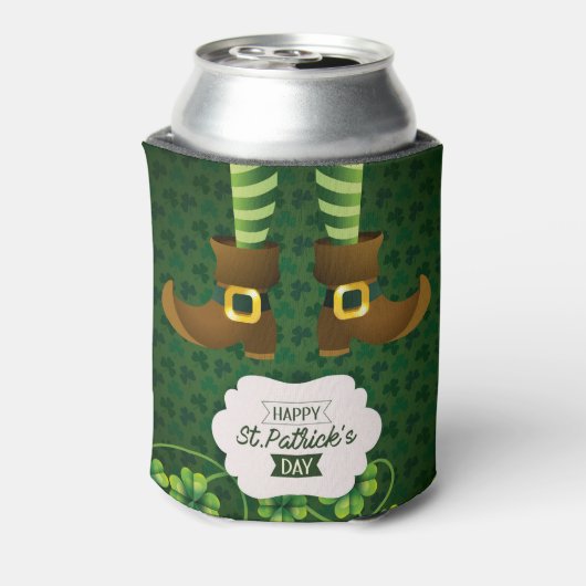 St. Patrick's Day Leprechaun Legs Koelbox Blikjeskoeler (Blikje Achterkant)
