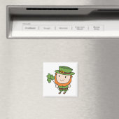 St Patrick's Day Leprechaun Magneet (Insitu (Vaatwasser))