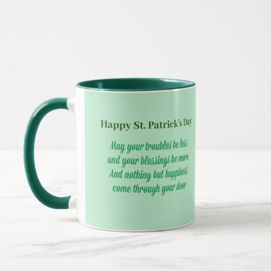 St. Patrick's Day Leprechaun Mok (Links)
