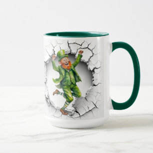 St. Patrick's Day Leprechaun Mok