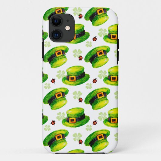 St. Patrick's Day leprechaun pet Case-Mate iPhone Case (Achterkant)