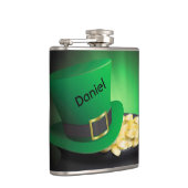 St. Patrick's Day Leprechaun-Pet en goudpot Heupfles (Rechts)